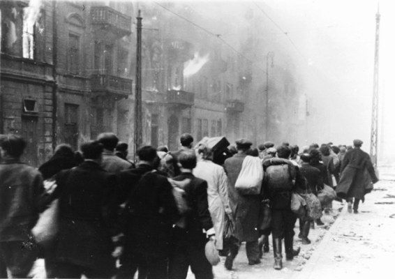 Marching to the Umshlagplatz